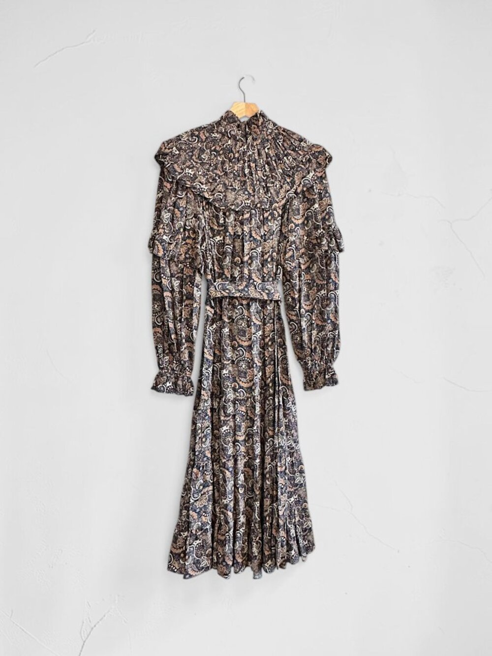 Ulla Johnson Annalisa Gown Night Sky Silk Paisley Runway NWT Size 6 - Picture 4 of 16